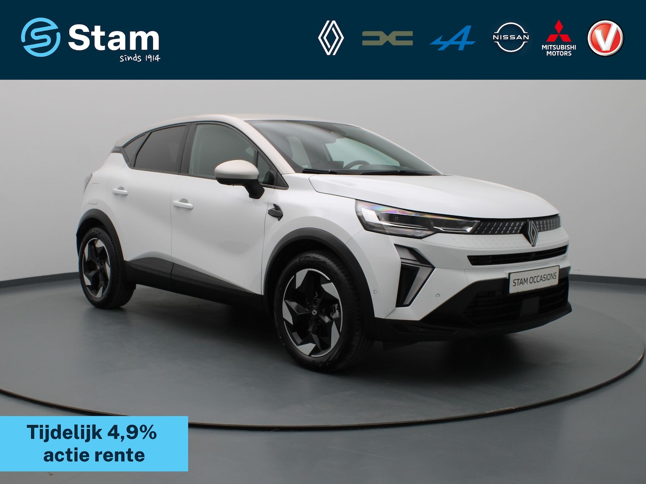 Renault Captur - E-Tech full hybrid techno 145pk 360° Camera | Adapt. Cruise | Parkeersens. v+a | Stoel-/st - AutoWereld.nl