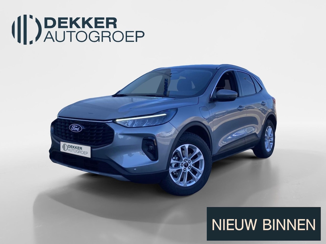 Ford Kuga - 2.5 PHEV 243 pk Titanium Nieuw Model Elektrisch wegklapbare trekhaak Geremd 2100 kg  - Nav - AutoWereld.nl