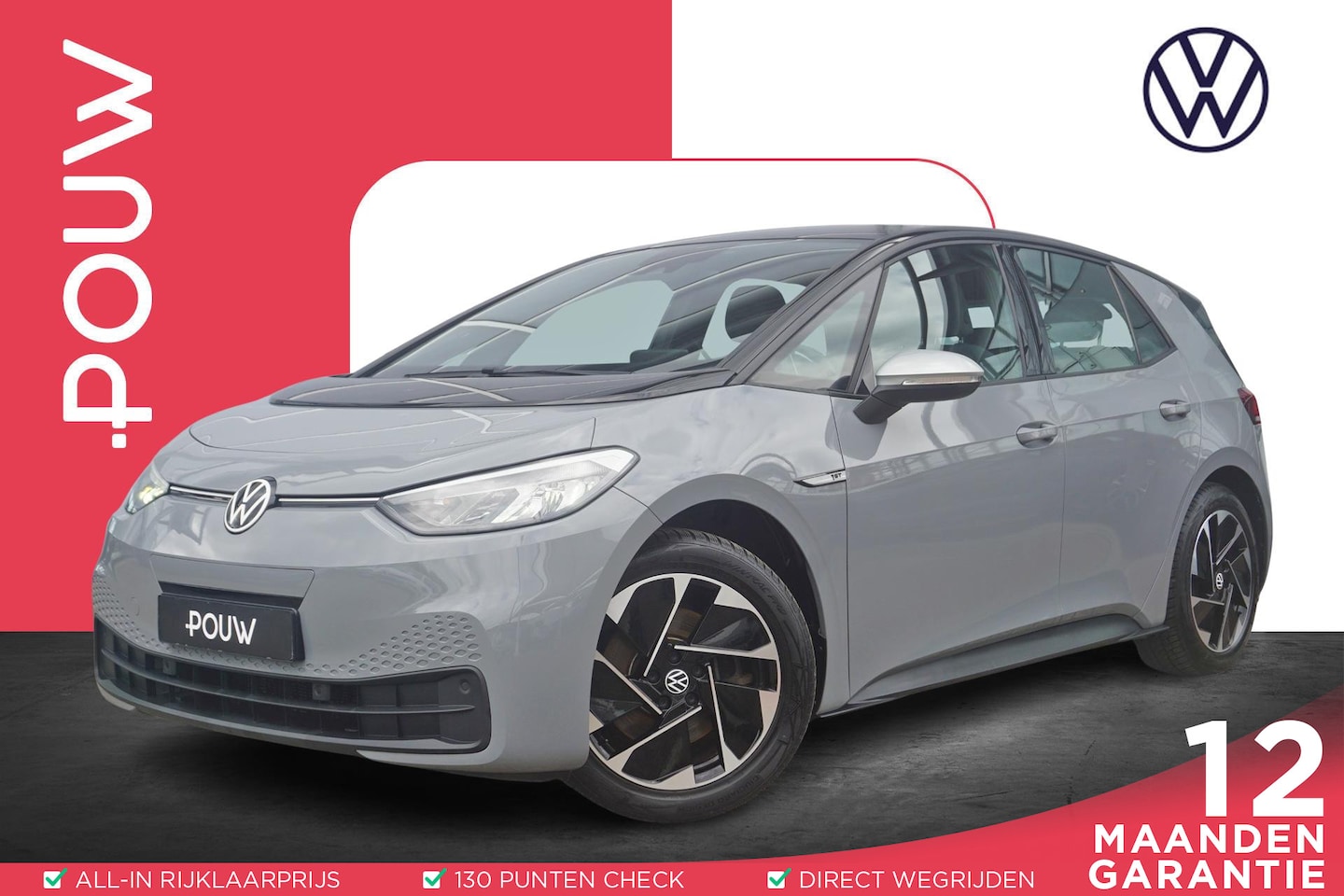 Volkswagen ID.3 - 204pk First 58 kWh | SoH 94% | Stoelverwarming | Navigatie | Adaptive Cruise - AutoWereld.nl