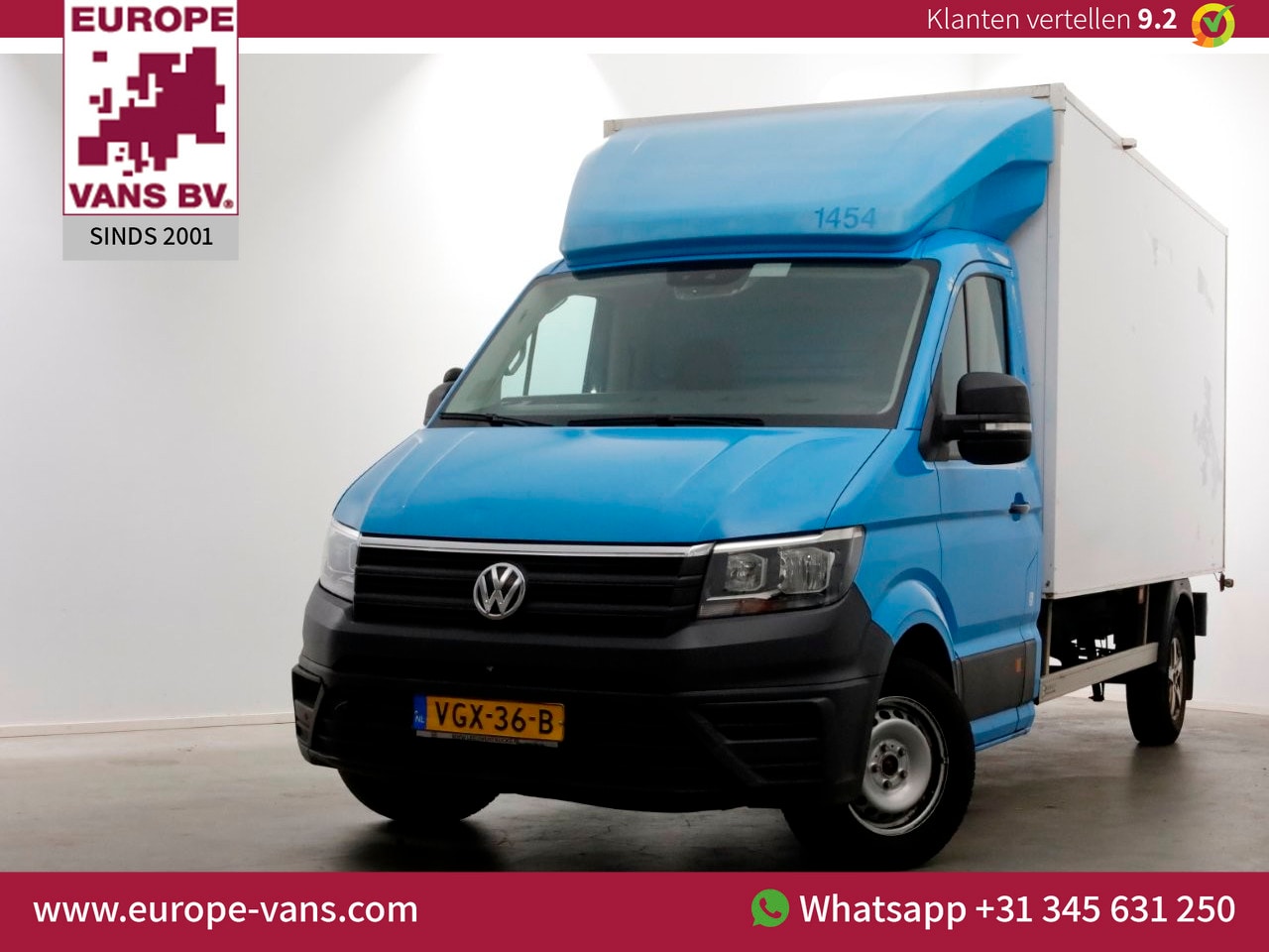 Volkswagen Crafter - 35 2.0 TDI E6 Bakwagen met achterdeuren 2-Persoons 09-2020 - AutoWereld.nl