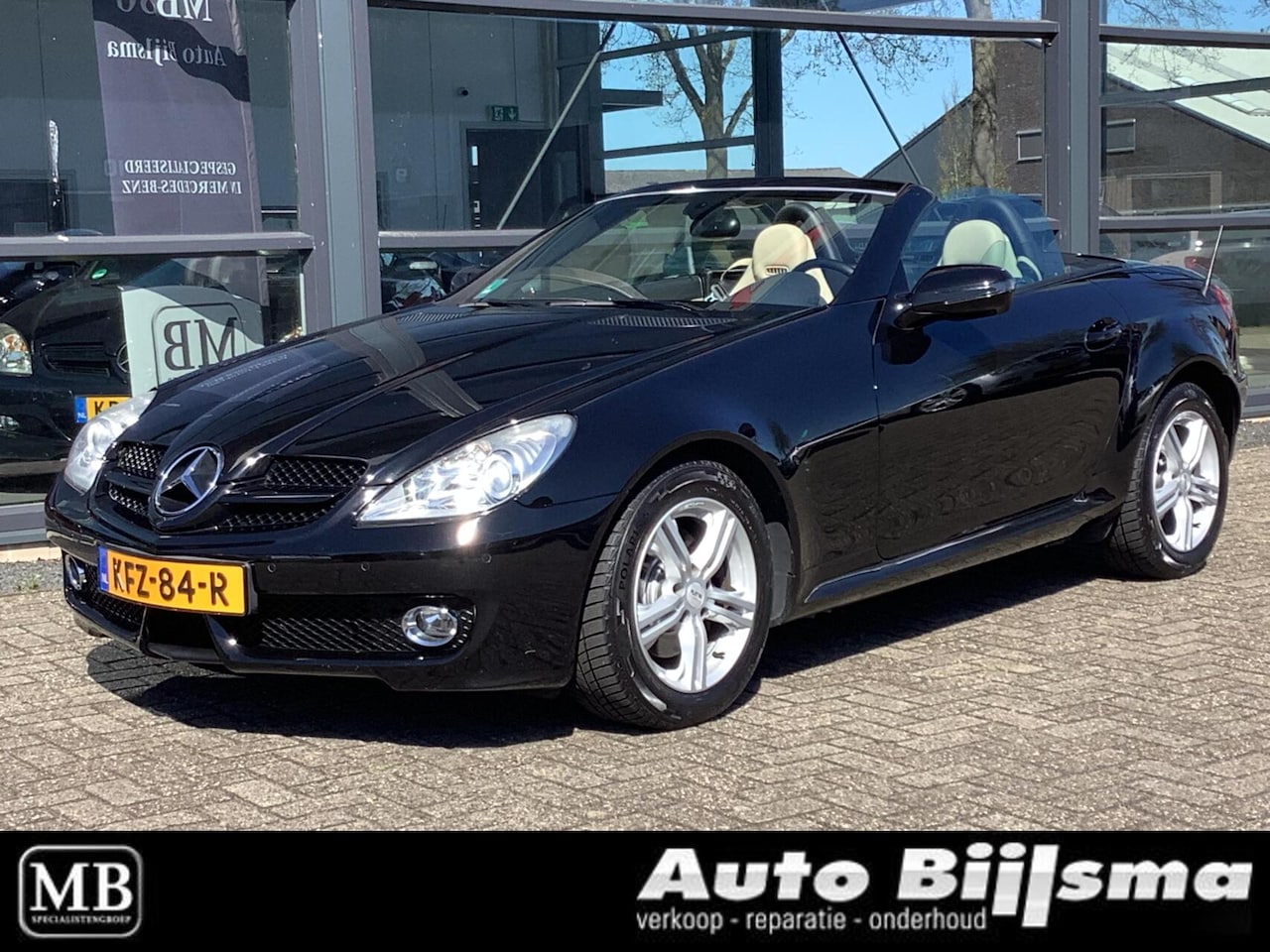 Mercedes-Benz SLK-klasse - 200 K. Prestige nekverwarming, lederen bekleding, face lift - AutoWereld.nl