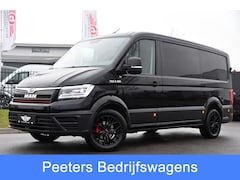 MAN TGE - 30 2.0 L3H2 Black Edition Camera, Cruise, Carplay, LED, Automaat, 177pk, Trekhaak, Geveerd