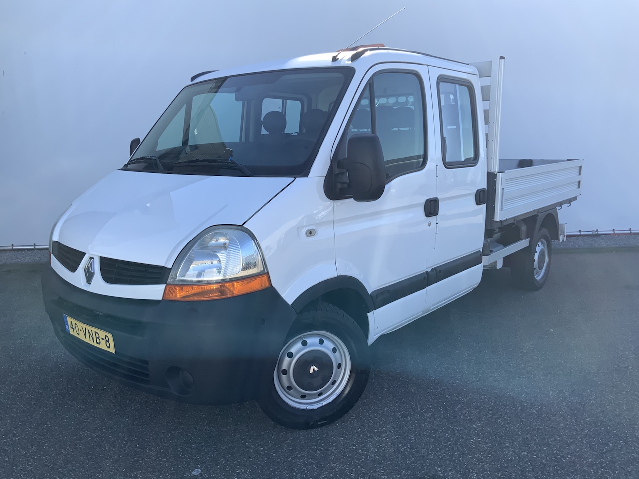 Renault Master - T28 2.5 dCi L2H1 Dub Cab Pick Up 6 Zits Trekhaak 2000 kg Bakmaat L240 /B.202/H.0.40 CM - AutoWereld.nl