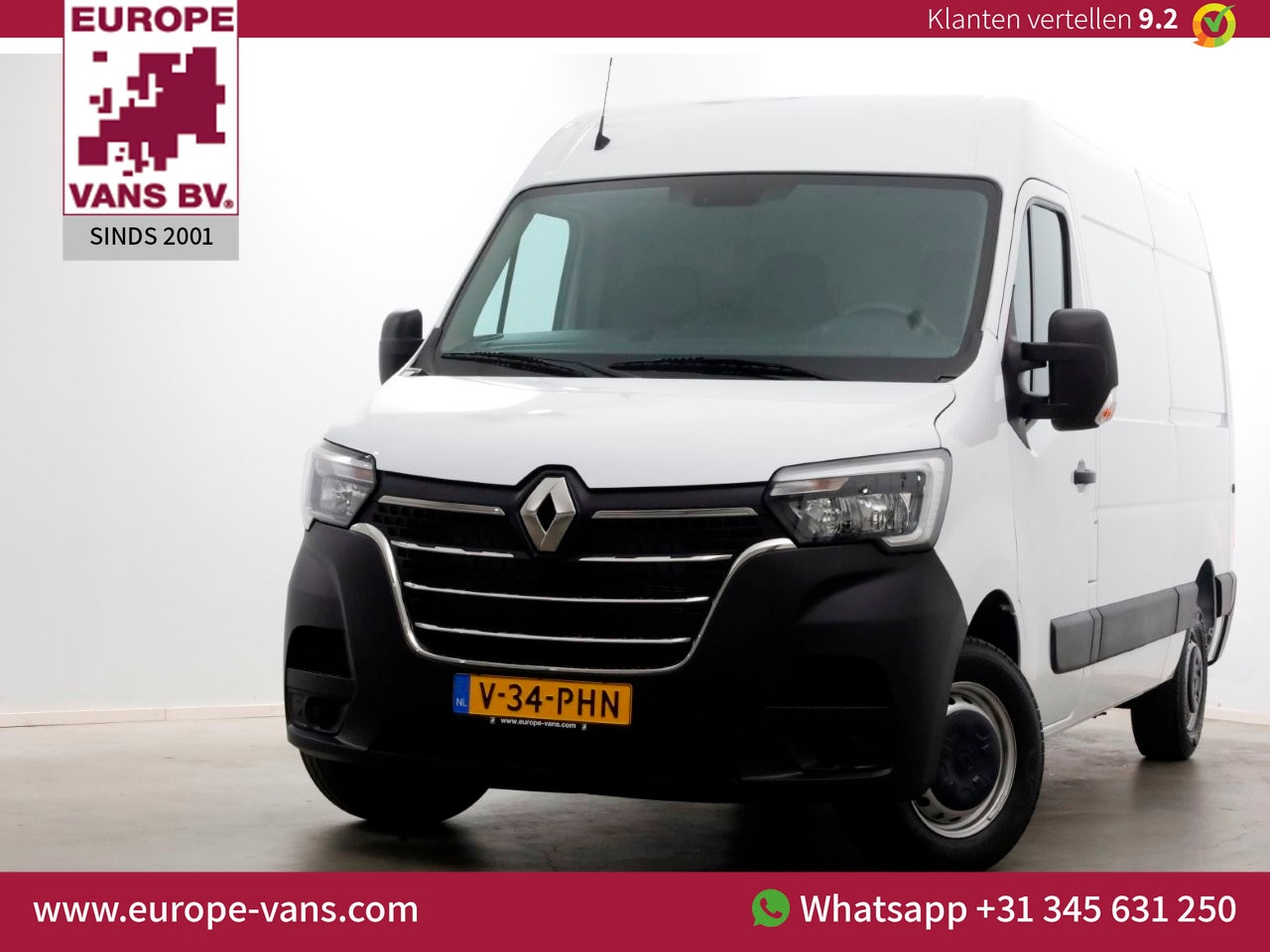 Renault Master - T35 2.3 dCi 135pk L2H2 Comfort Airco/Navi NIEUW BPM-Vrij 03-2023 - AutoWereld.nl