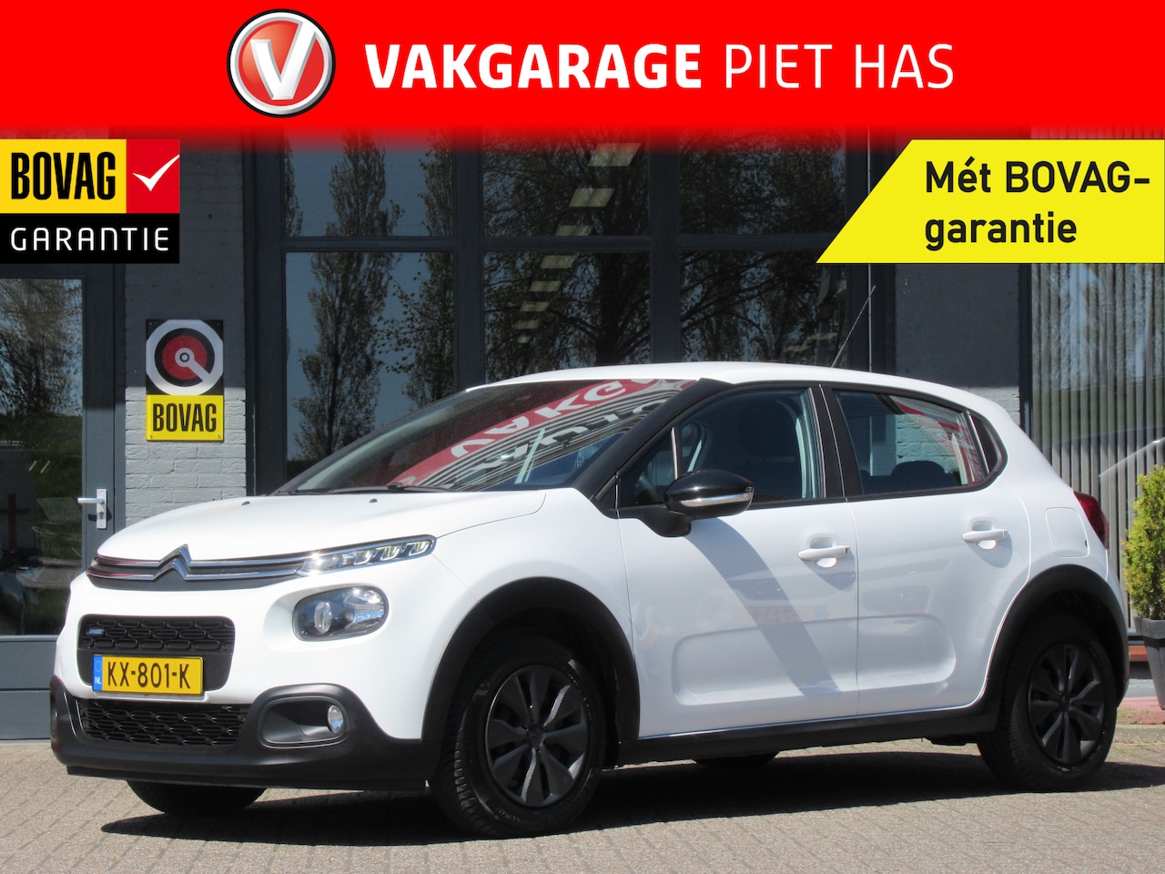 Citroën C3 - 1.2 PureTech S&S Feel | Clima-Airco | Navigatie | Parkeersensoren | Incl. Garantie | Bluet - AutoWereld.nl