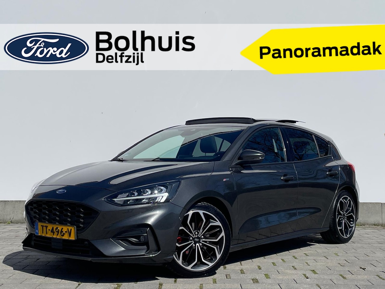Ford Focus - EcoBoost ST Line Business | LED | Panodak | 18-inch | Winter Pack | Adapt. Cruise | Keyles - AutoWereld.nl
