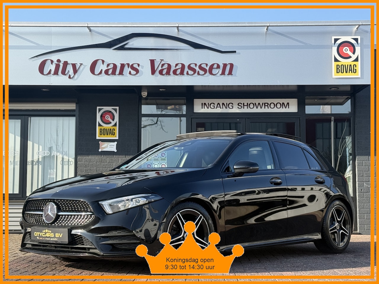 Mercedes-Benz A-klasse - 200 AMG-Line Launch Edition Premium automaat pano navi climate tcr cruise ctr leder lmv 18 - AutoWereld.nl