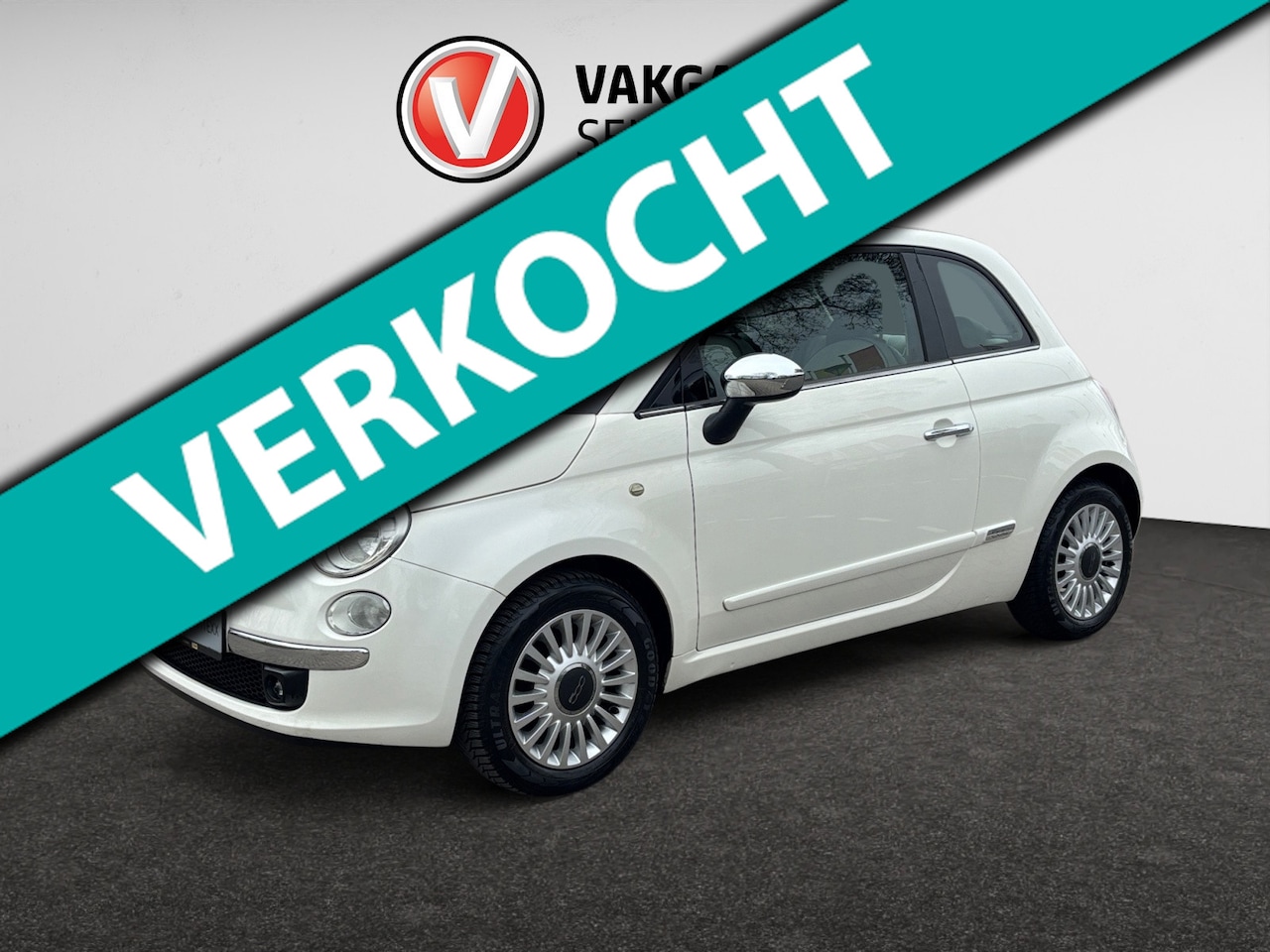 Fiat 500 - 1.2 Lounge | Org. NL | Automaat | Start-Stop | Airco | Panoramadak | Open Dak Elektrisch | - AutoWereld.nl