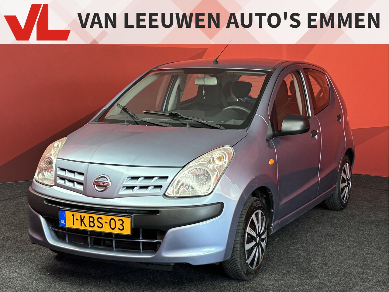 Nissan Pixo - 1.0 Visia  | Rijklaar | Zuinig Rijden - AutoWereld.nl