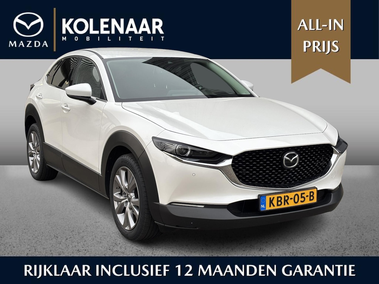 Mazda CX-30 - 2.0 e-SkyActiv M Hybrid Luxury /Automaat/CAM/Volleder/18"LMV/CC/ACC/ - AutoWereld.nl