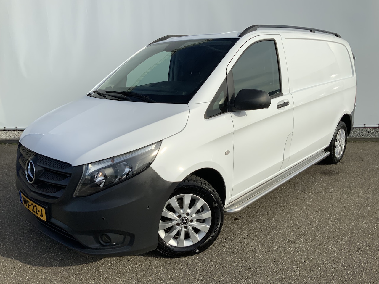 Mercedes-Benz Vito - 114 CDI Automaat Airco Cruise Side Bar Alu Velg 3 Zits Euro 6 - AutoWereld.nl