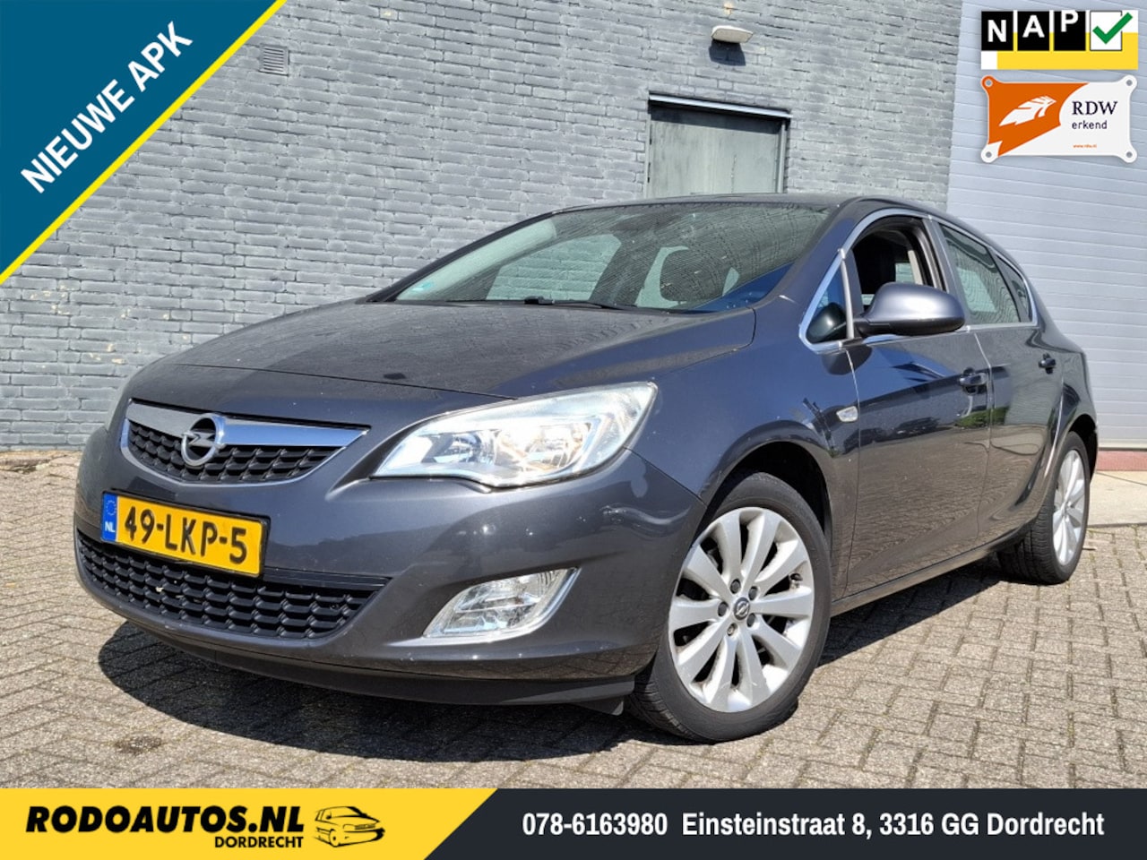 Opel Astra - 1.4 Cosmo 5Drs Ecc/Cruise/Nw APK ✅ - AutoWereld.nl
