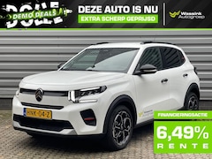 Citroën C3 - DEMO DEAL 1.2 Turbo 100pk Max | CarPlay | Camera & Sensoren Achter | Climate Control | Com