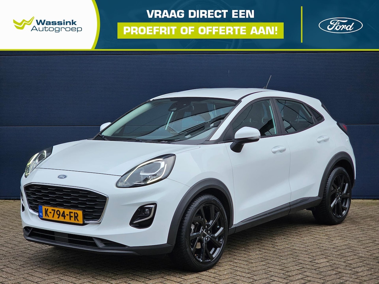 Ford Puma - 1.0i Ecoboost 95pk Connected | Apple Carplay/Android Auto | Cruise control | Airco | Parke - AutoWereld.nl