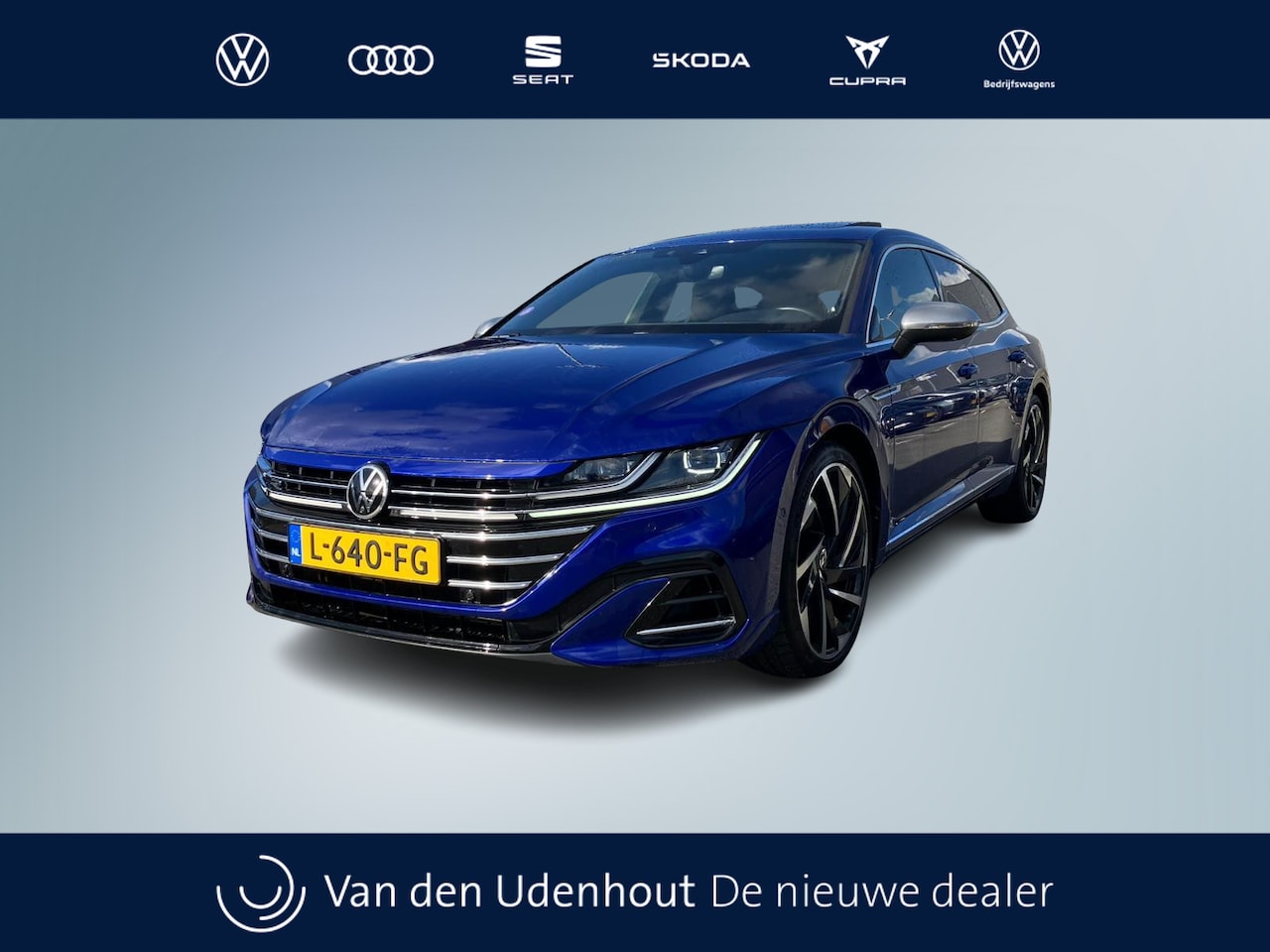 Volkswagen Arteon Shooting Brake - 2.0 TSI 190pk DSG R-Line Business+ Panorama Wegkl. trekhaak Harman/Kardon 360 camera Carpl - AutoWereld.nl