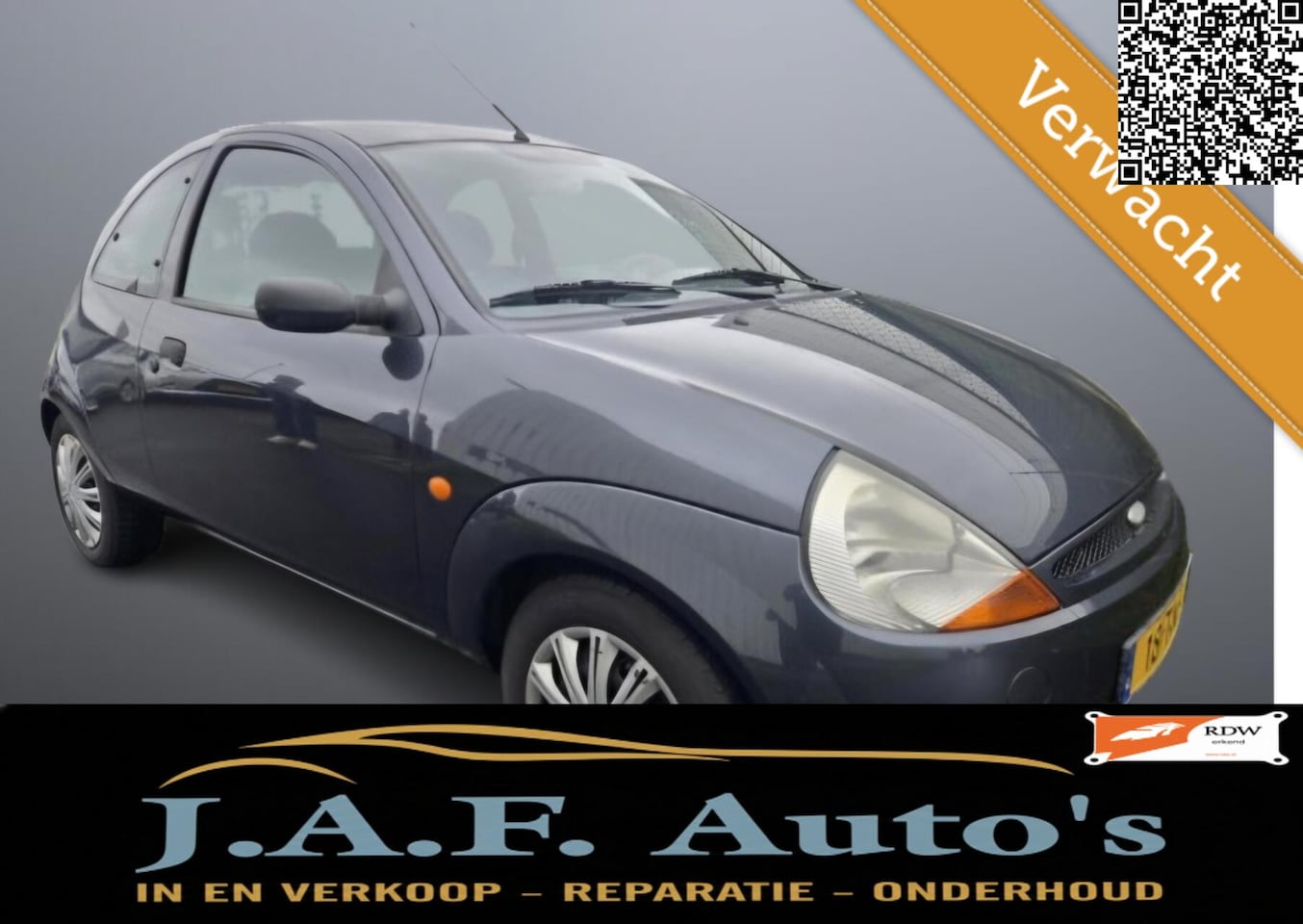 Ford Ka - 1.3 Zuinig Airco 14Maand APK lage KM!m - AutoWereld.nl