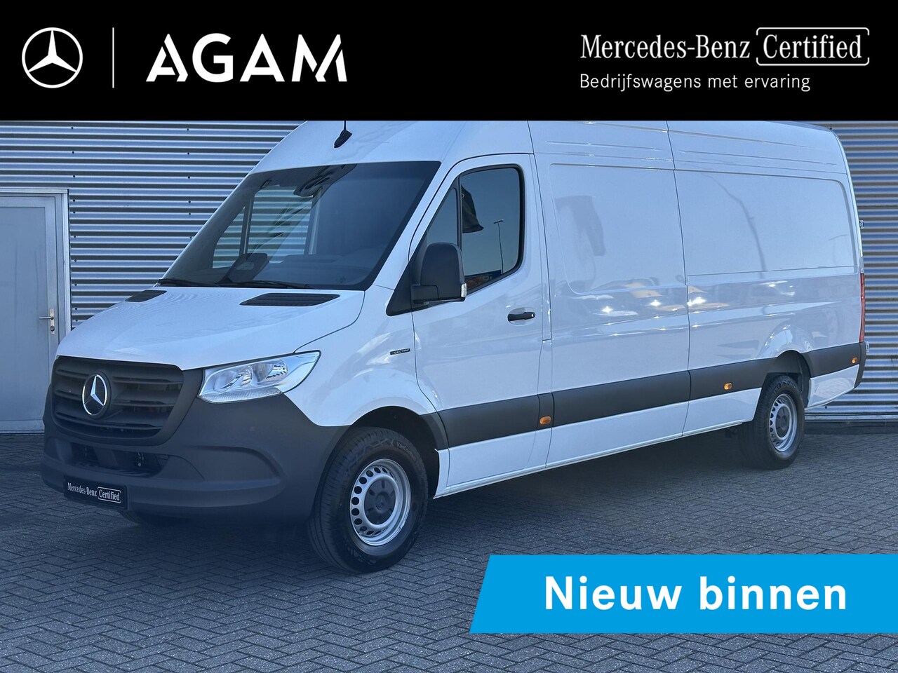 Mercedes-Benz eSprinter - 314 L3H2 Maxi 56kWh Wltp: 220km Apple Carplay Camera Snelladen Veel Voordeel - AutoWereld.nl