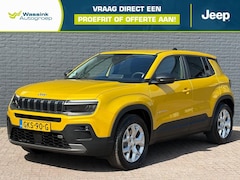 Jeep Avenger - 54 kWh 156pk Aut Longitude | All Season Banden | 1e Eigenaar | 400 Km WLTP | Stoelverwarmi