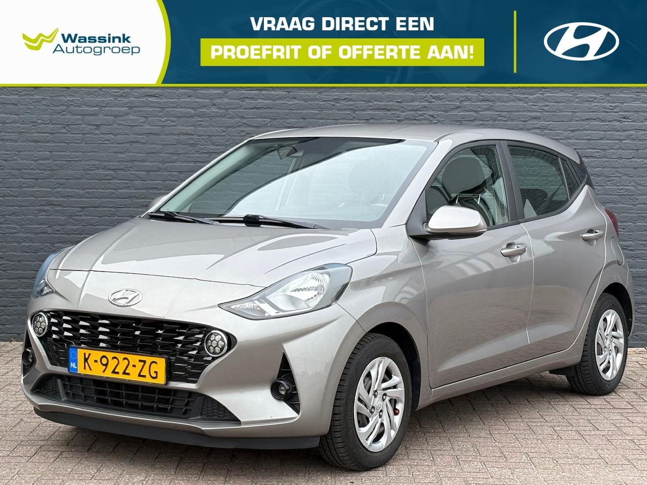 Hyundai i10 - 1.0i 67pk Comfort DAB | All Season Banden | Airco | Apple Carplay | Cruise Control | Lane - AutoWereld.nl