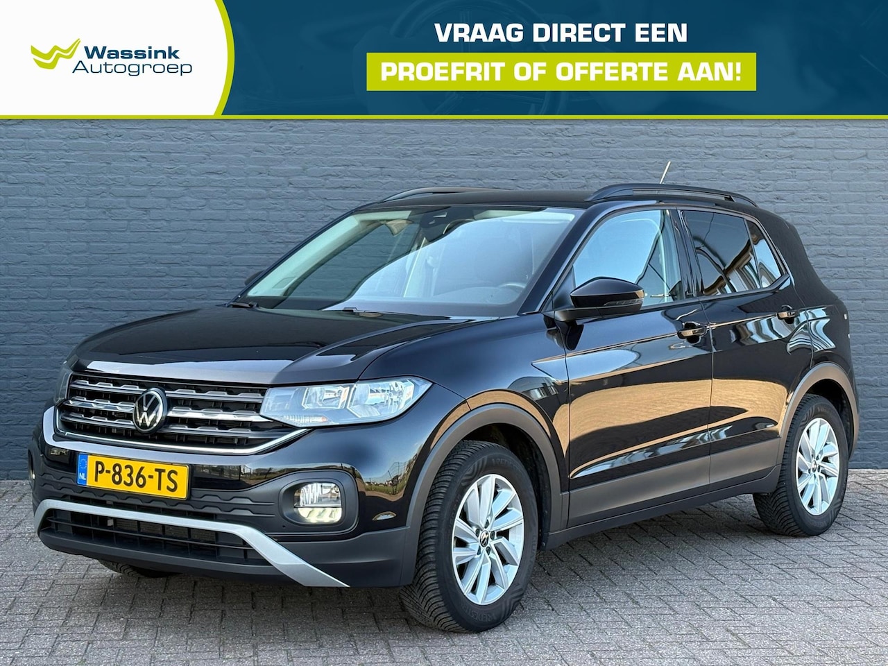 Volkswagen T-Cross - 1.0 TSI 110pk 7-DSG Automaat Life | All Season Banden | 1e Eigenaar | Dealer Onderhouden | - AutoWereld.nl