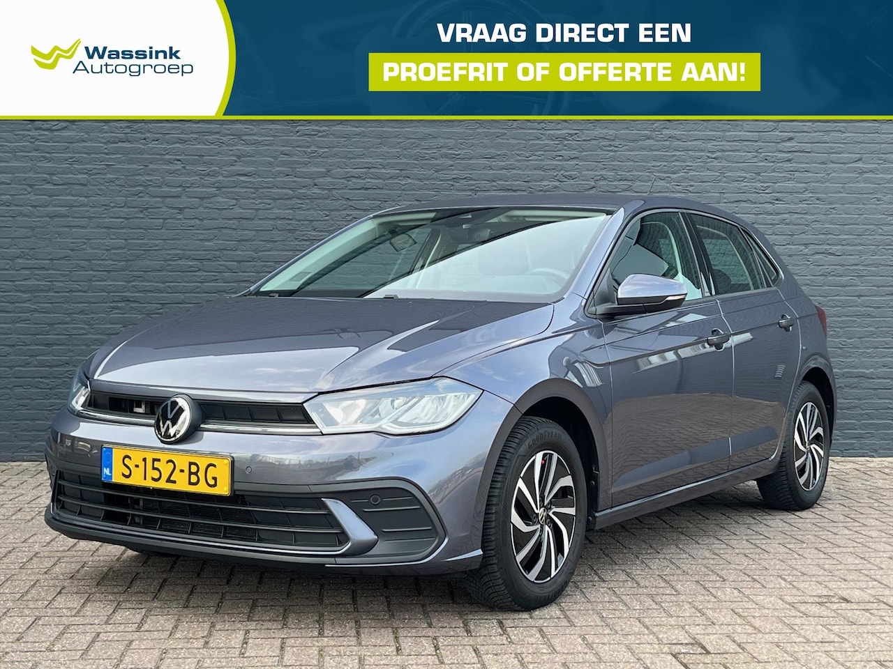 Volkswagen Polo - 1.0 TSI 95pk DSG-7 Life | Automaat | Adaptive Cruise Control | CarPlay | All Seasonbanden - AutoWereld.nl