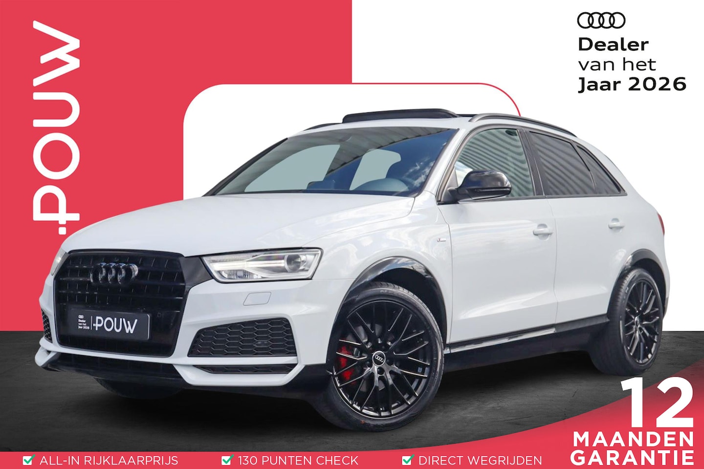 Audi Q3 - 1.4 TFSI 150pk S-tronic CoD Sport S Line Edition | Panoramadak | Trekhaak | Stoelverwarmin - AutoWereld.nl