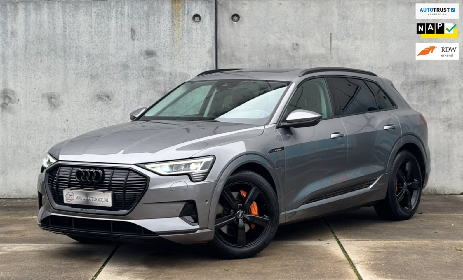 Audi e-tron - E-TRON 50 QUATTRO 71kWh SOH 90% PANO NAP BTW - AutoWereld.nl