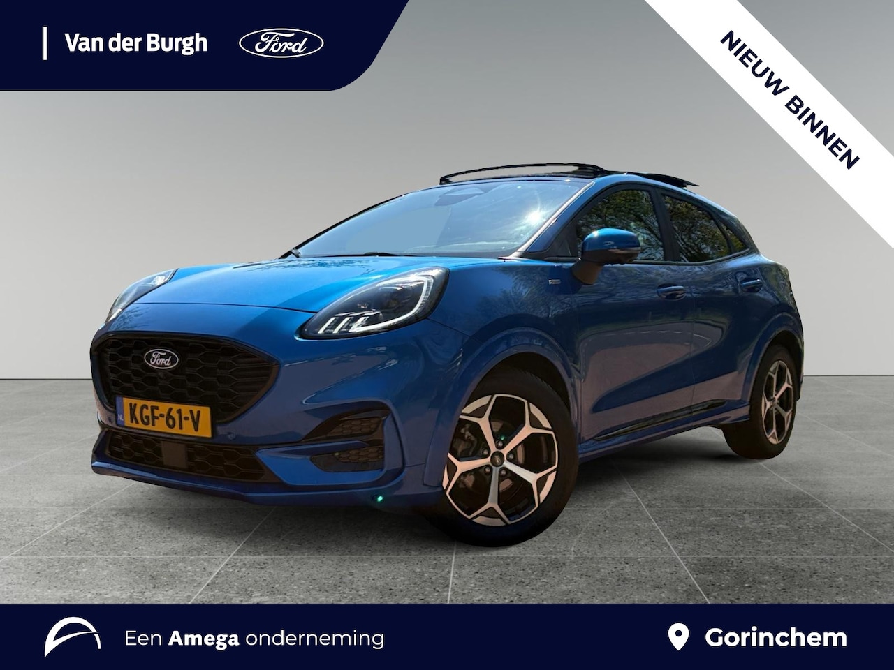 Ford Puma - 1.0 EcoBoost Hybrid ST-Line Powershift Automaat | Panoramadak | All Season Banden | Winter - AutoWereld.nl