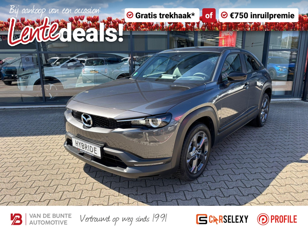 Mazda MX-30 - e-SkyActiv R-EV 170 Exclusive-line *Plug-in* - AutoWereld.nl