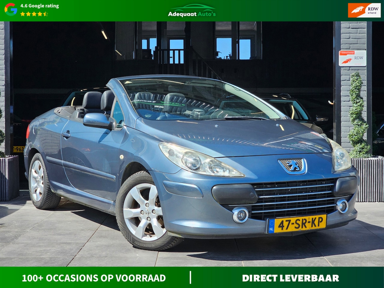 Peugeot 307 CC - 2.0-16V|AUT|2e eig|NAP|Cruise|Stoelvw|PDC - AutoWereld.nl