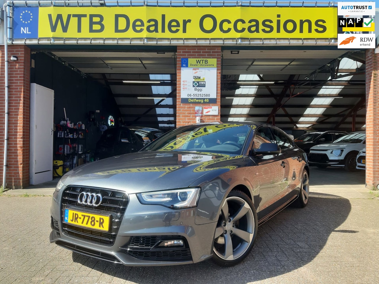Audi A5 Sportback - 1.8 TFSI S-Line Sport, Automaat, Schuifdak, full option, 1e Eig., Dealer onderhouden - AutoWereld.nl