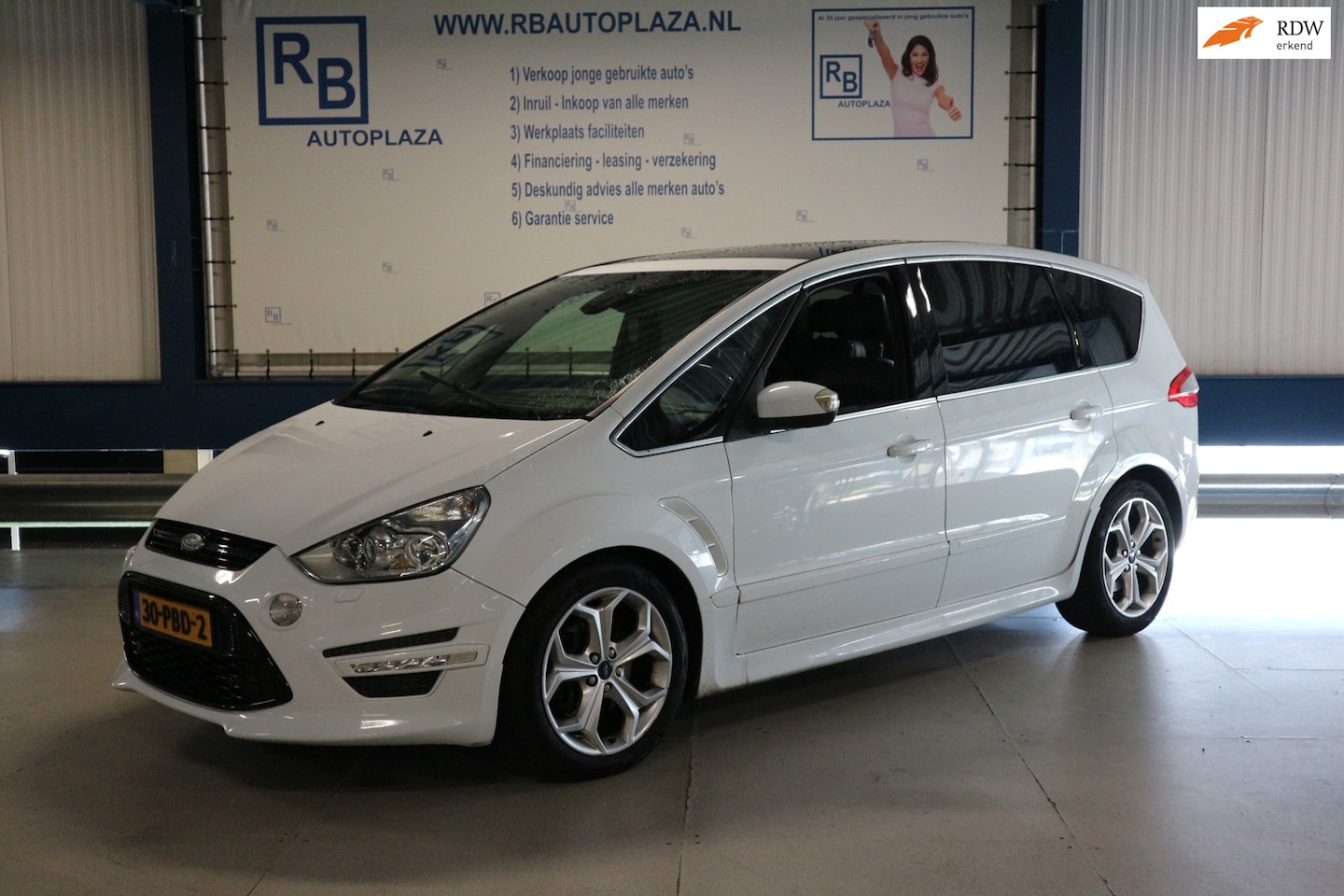 Ford S-Max - 2.0 AUTOMAAT + 7 PERS + SPORT PAKKET + PANO + VOLLE AUTO ! ! ! - AutoWereld.nl