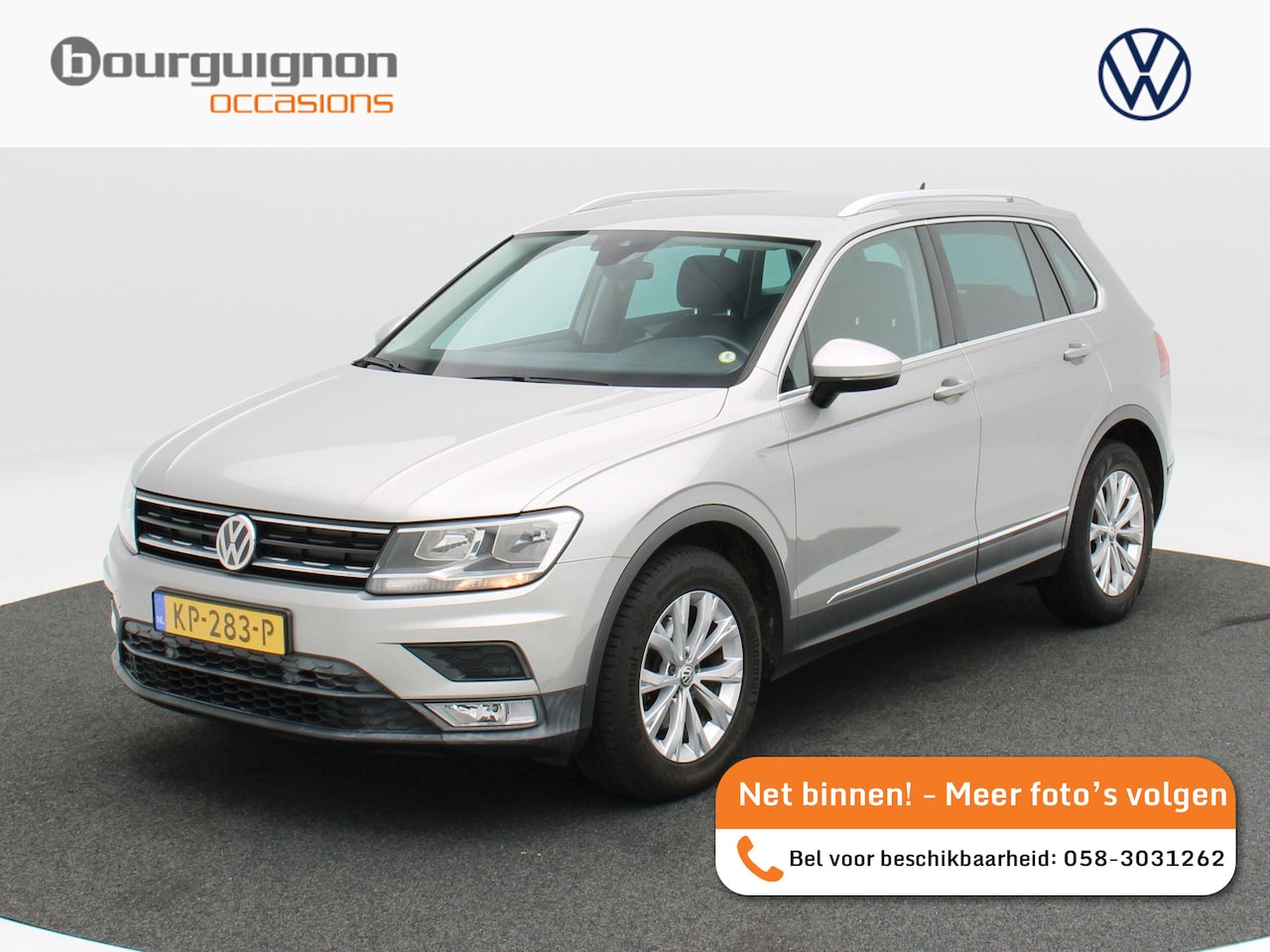 Volkswagen Tiguan - 1.4 TSi 125 Pk Connected Series | Cruise Control | Navigatie | Climatronic | Parkeersensor - AutoWereld.nl
