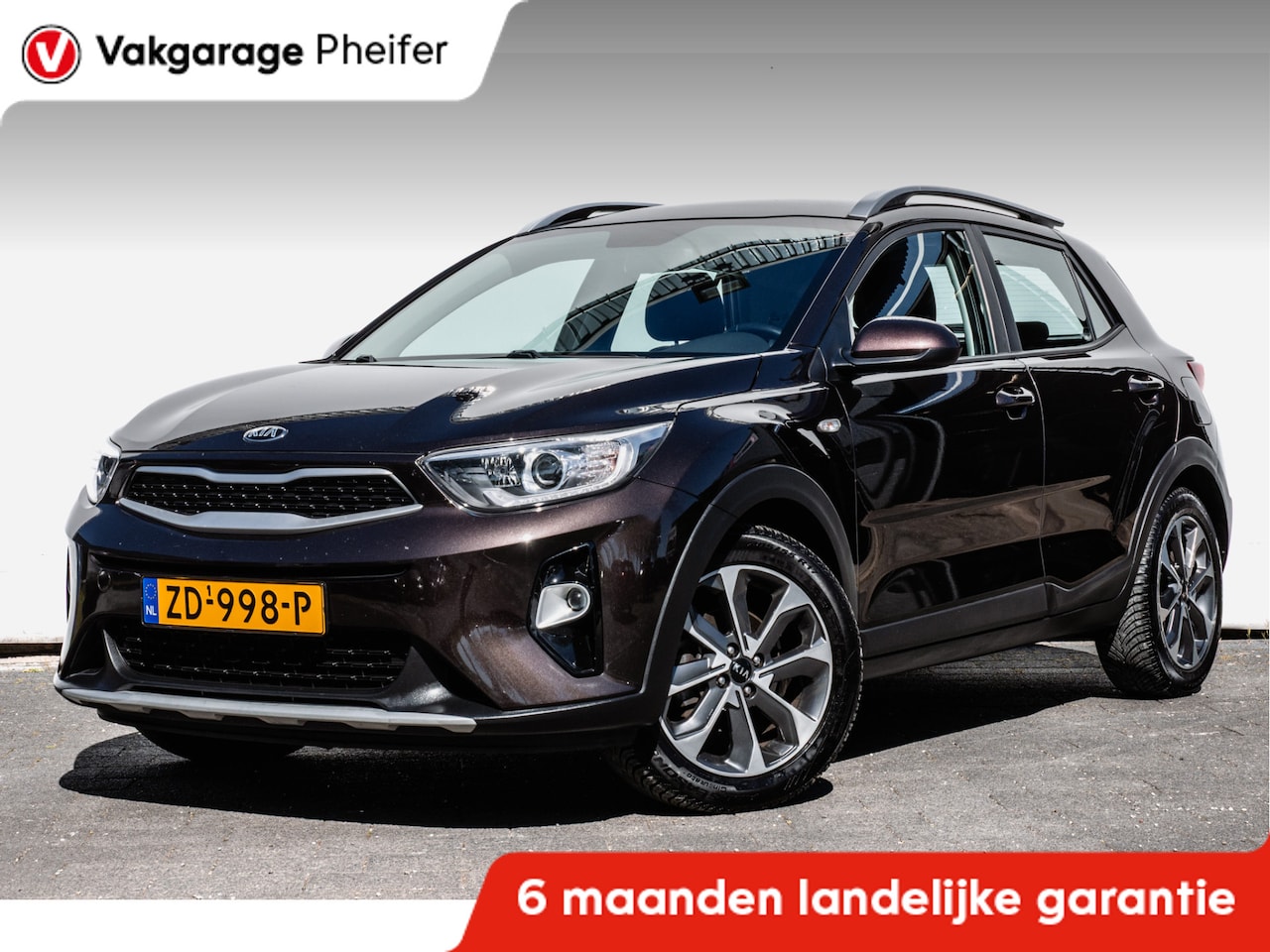 Kia Stonic - 1.0 T-GDi 100pk DynamicLine Full map navigatie/ Carplay/ Airco/ Camera/ DAB+/ Cruise contr - AutoWereld.nl