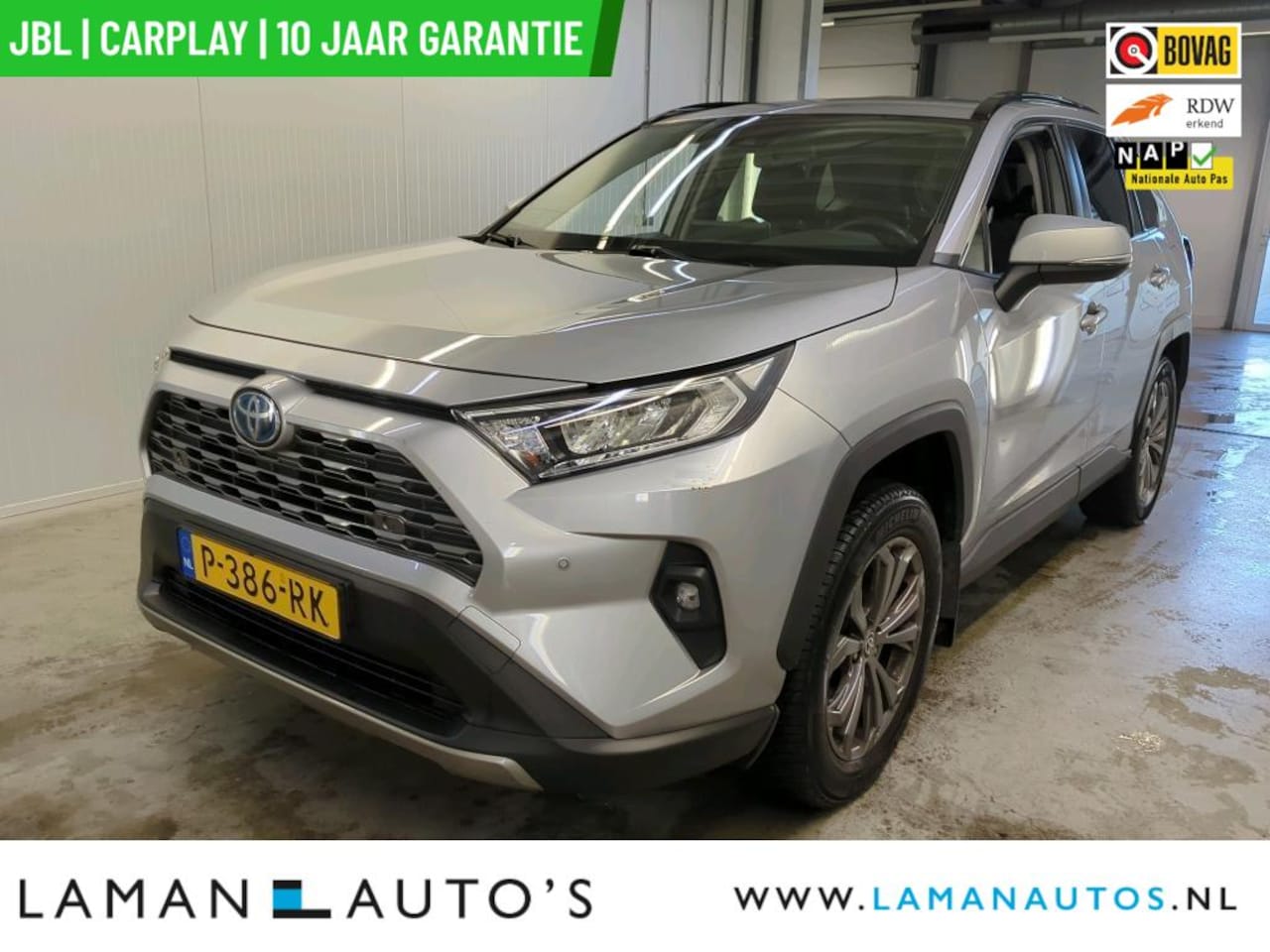 Toyota RAV4 - 2.5 Hybrid Business Plus | JBL CarPlay Leder Trekhaak ECC Nav 18" LMV ACC Camera Metallic - AutoWereld.nl