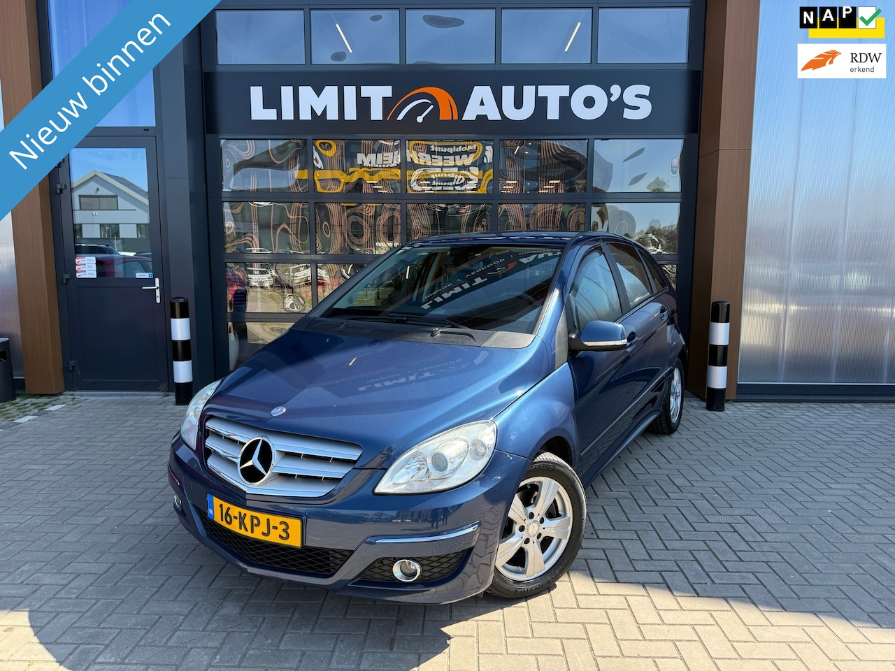 Mercedes-Benz B-klasse - 200 Turbo Aut/Airco/Cruise/El.ramen/Trekhaak/Lmv/Nap/Apk - AutoWereld.nl
