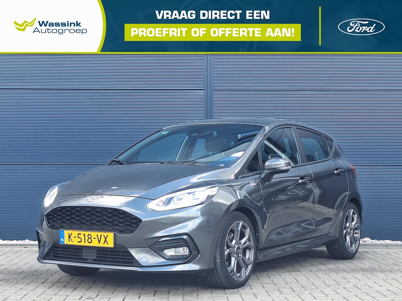 Ford Fiesta - 1.0 EcoBoost 95pk 5dr ST-Line | Winter Pack | Cruise Control | Navigatie | - AutoWereld.nl