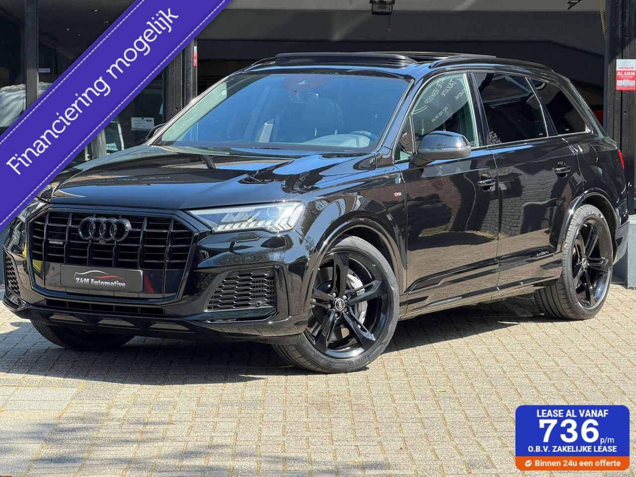 Audi Q7 - S line 55 TFSI e Quattro Black Optik Aut*Navi*Matrix*Pano - AutoWereld.nl