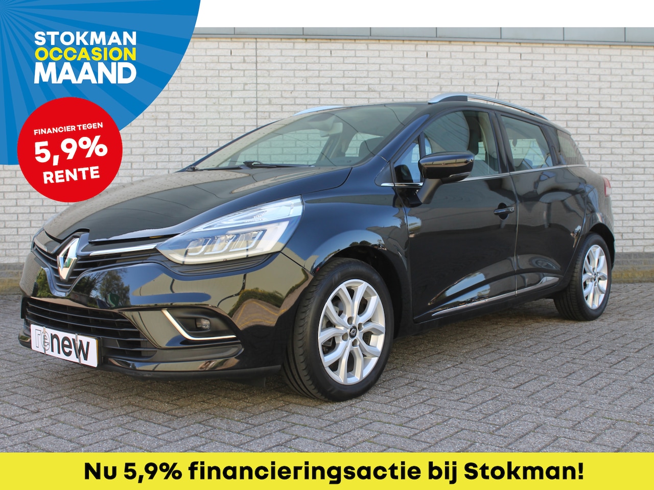 Renault Clio Estate - 0.9 TCe Intens | navigatie | climate control | parkeersensoren achter - AutoWereld.nl