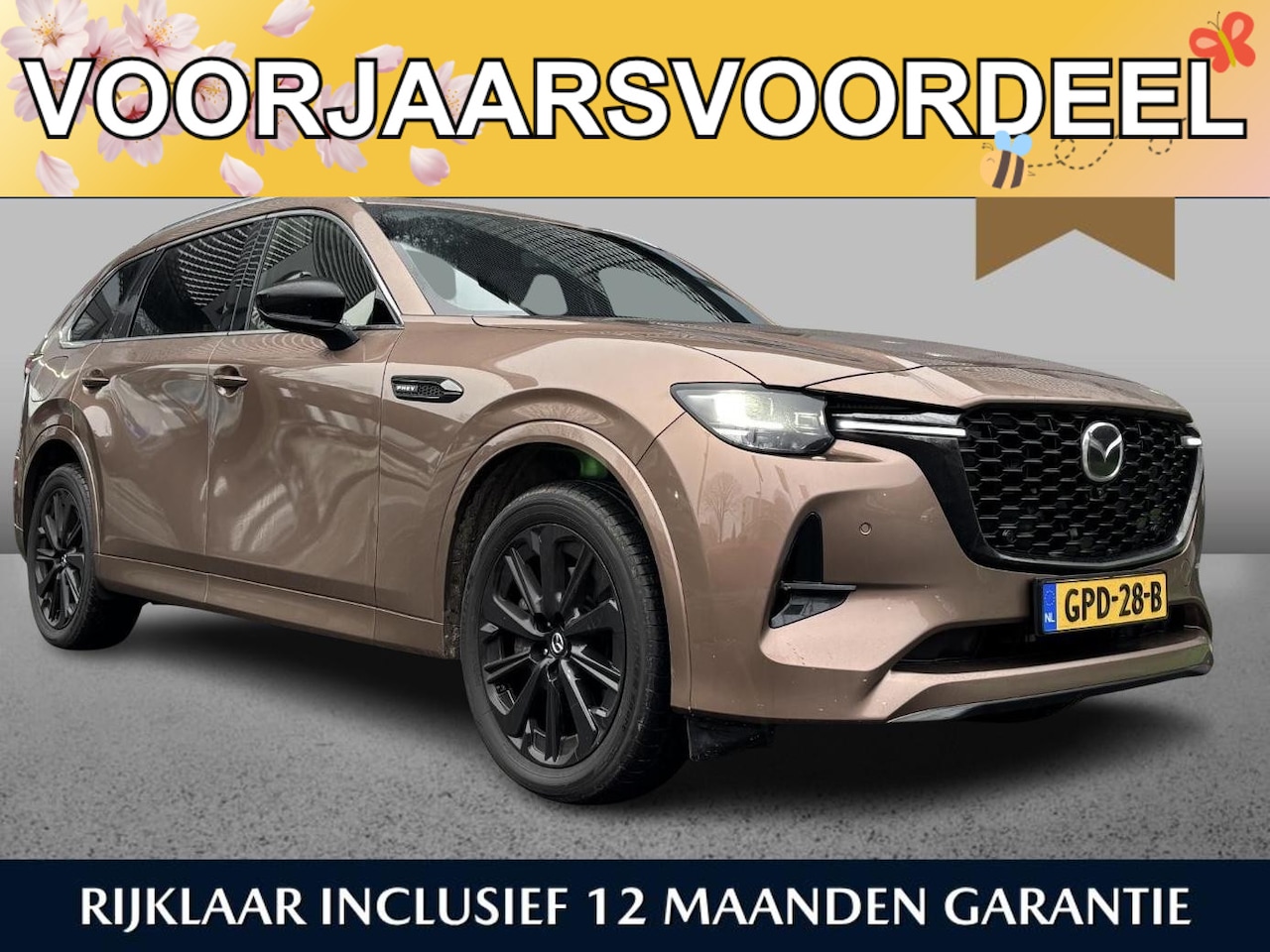 Mazda CX-80 - Homura Plus 2.5 e-Sky PHEV 327 AWD Automaat /Full-Options - AutoWereld.nl