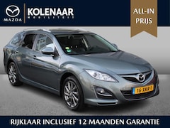 Mazda 6 Sportbreak - 1.8 Exclusive GT /Dealeronderhouden/Trekhaak/Airco/Cruise/Stoelverwarming voor/17 inch LMV