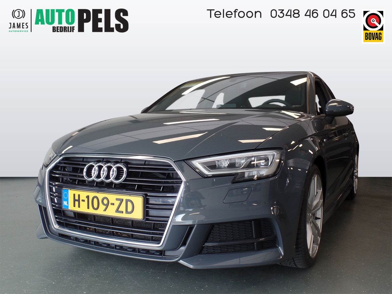 Audi A3 Limousine - 30 TFSI Advance Sport S-LINE, Navigatie, Clima controle, Cruise controle, B&O audio, Zwart - AutoWereld.nl