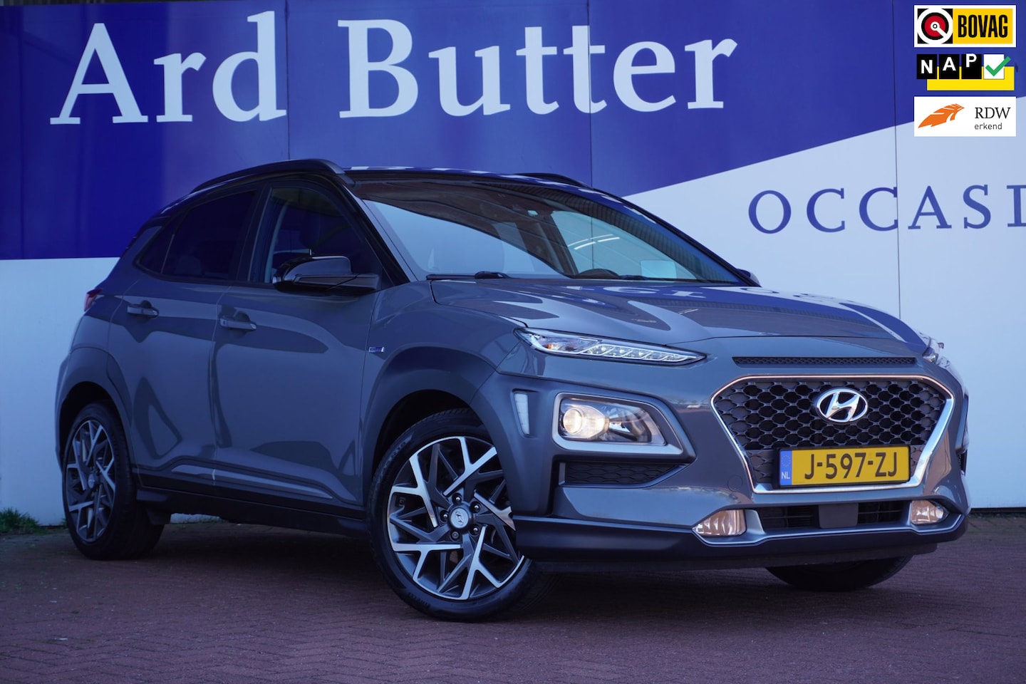 Hyundai Kona - 1.6 GDI HEV Fashion+Head-Up+Volleder+camera+Krell-Sound+18"lmv = SUPER PRIJS =NOVEMBER 202 - AutoWereld.nl