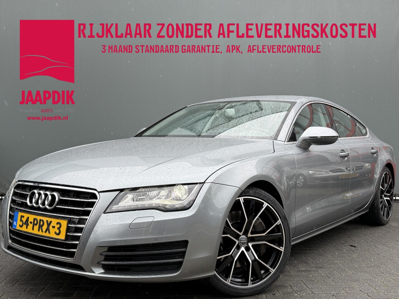 Audi A7 Sportback - BWJ 2011 3.0 TFSI 300 PK quattro Pro Line plus AUTOMAAT | FULL LED | LEDER | ELEKTR. STOEL - AutoWereld.nl