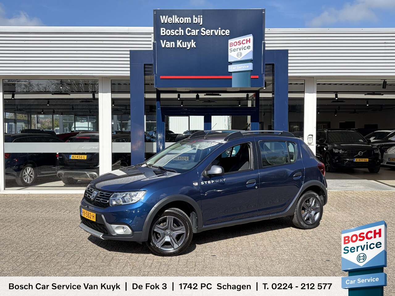 Dacia Sandero Stepway - 0.9 TCe Bi-Fuel SL / NL-Auto / 1e-Eigenaar / Cruise-Control / Trekhaak / Airco / Camera / - AutoWereld.nl
