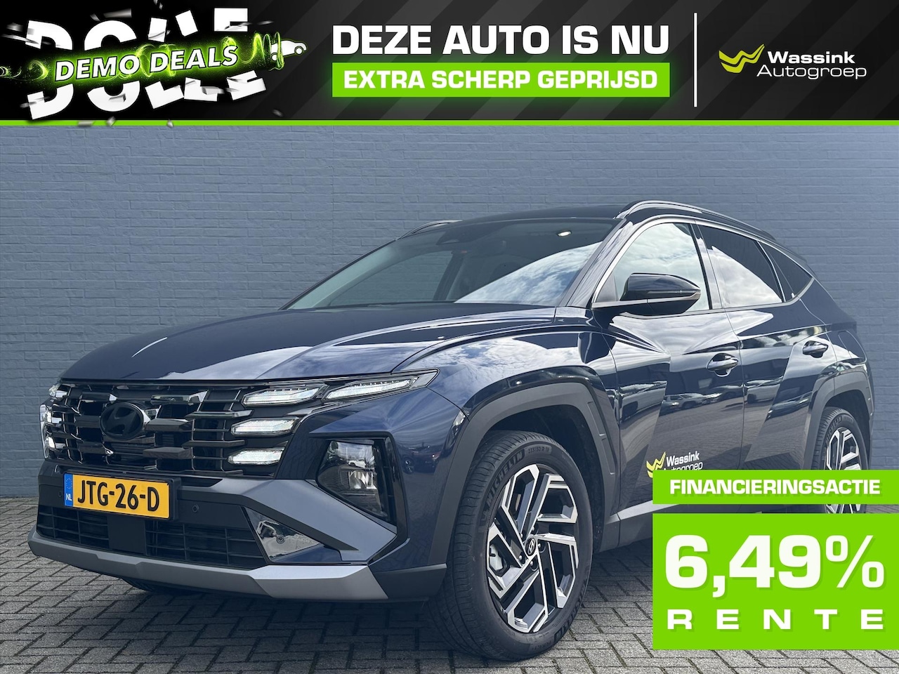 Hyundai Tucson - 1.6 T-GDi PHEV 252pk 2WD Automaat DEMO | Navigatie | Stoel & Stuurverwarming | Climate Con - AutoWereld.nl