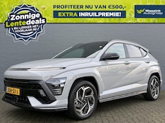 Hyundai Kona - 1.6 GDI HEV 141pk DCT N Line Sky |Stoel & Stuurverwarming | Stoelventilatie | Bose Audiosy