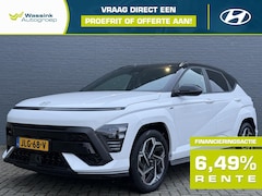 Hyundai Kona - 1.6 GDI HEV 141pk DCT N-Line Edition | N-Line Styling | N-Line Velgen | Navigatie | Adapti