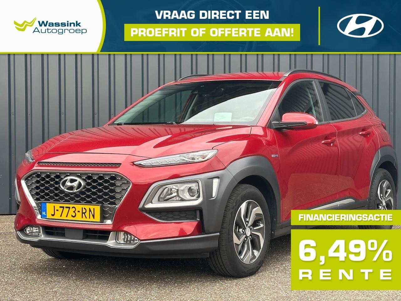 Hyundai Kona - GDI 141pk HEV 2WD Aut. Fashion I HUD I Krell I Adaptieve Cruise I Camera I Navigatie I Dod - AutoWereld.nl
