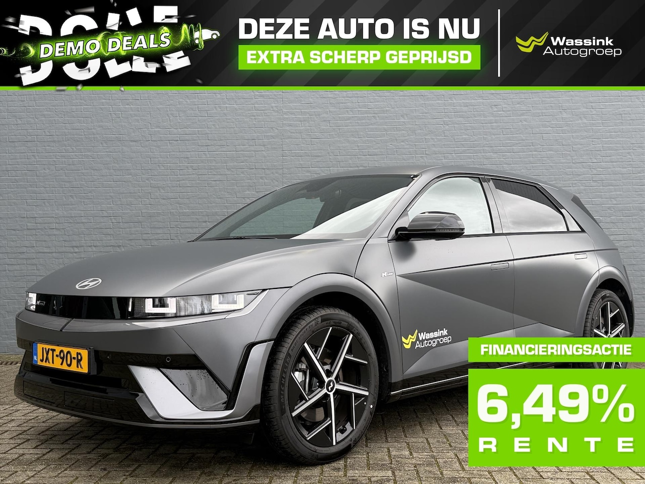 Hyundai IONIQ 5 - 84 kWh 229pk RWD N Line Edition | DEMO DEAL | Navigatie | Stoel & Stuurverwaming | N-Line - AutoWereld.nl
